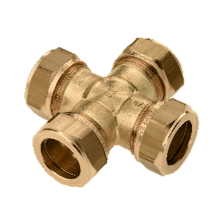 BONFIX 82511 Knel Kruisstuk 22 x 22 x 22 x 22 mm