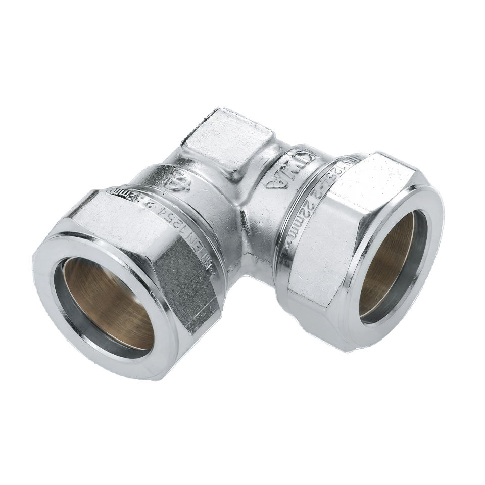 BONFIX 82526 Knel Kniekoppeling 12 x 12 mm vertind