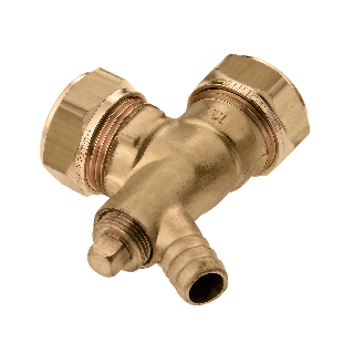 BONFIX 82661 Knel Knie met aftapgelegenheid 22 x 22 mm