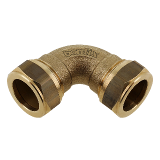BONFIX 24010 Knel getrokken bocht 90° 15 x 15 mm
