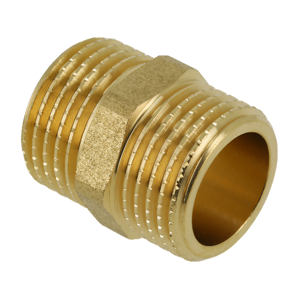 BONFIX 81510 Dubbele nippel 3/8" buitendraad