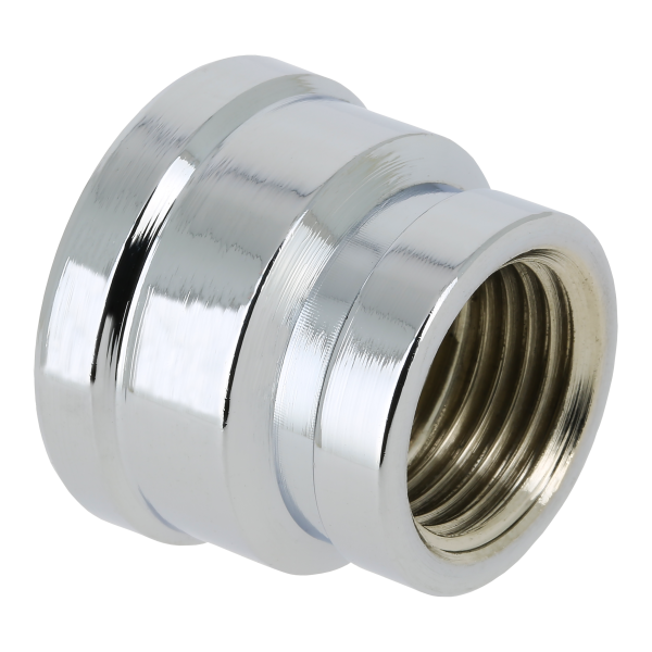 BONFIX 81400 Verloopsok 3/4" x 1/2" 2xbinnendraad verchr.