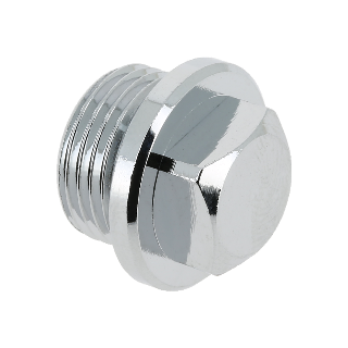 BONFIX 80940 Plug met vierkant 3/4" verchroomd