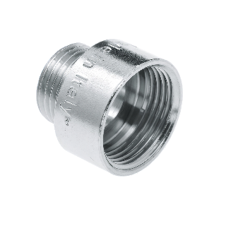BONFIX 45035 Neusstuk 1/2" x 1/4" verchroomd