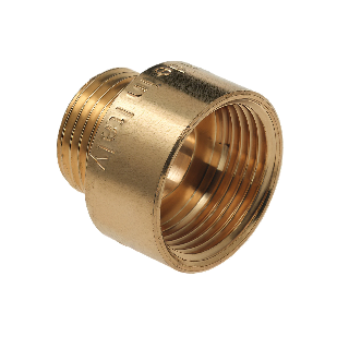 BONFIX 45076 Neusstuk 1 1/4" x 1" messing