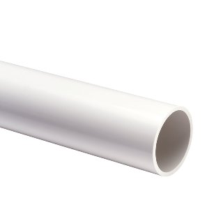 PVC Volwand Buis, 32 x 3.0 wit, L=2m