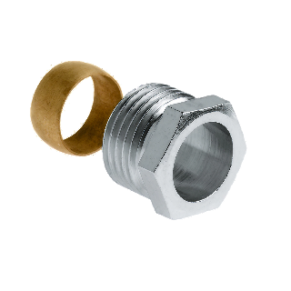 Knelset 1/2" x 15 mm type Heimeier