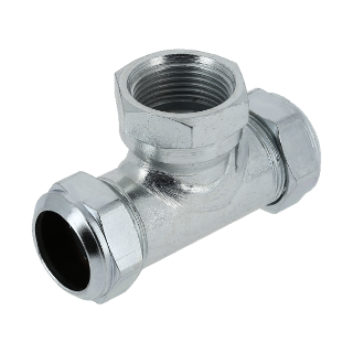 BONFIX 110 T-stuk 15 x 1/2" binnendraad x 15 mm