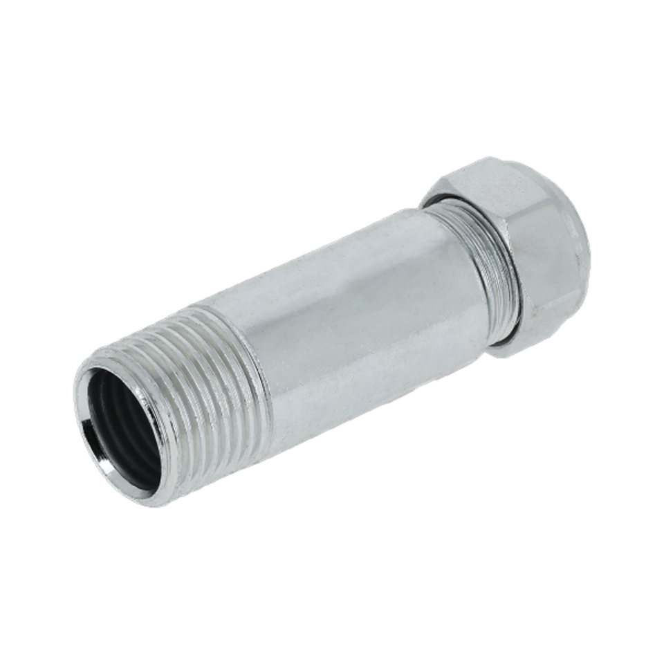 BONFIX 102 Radiatorkoppeling recht 1/2" buitendraad x 15