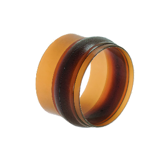 BONFIX 206 Knelring dikwandig bruin 1 1/2" (54 mm)