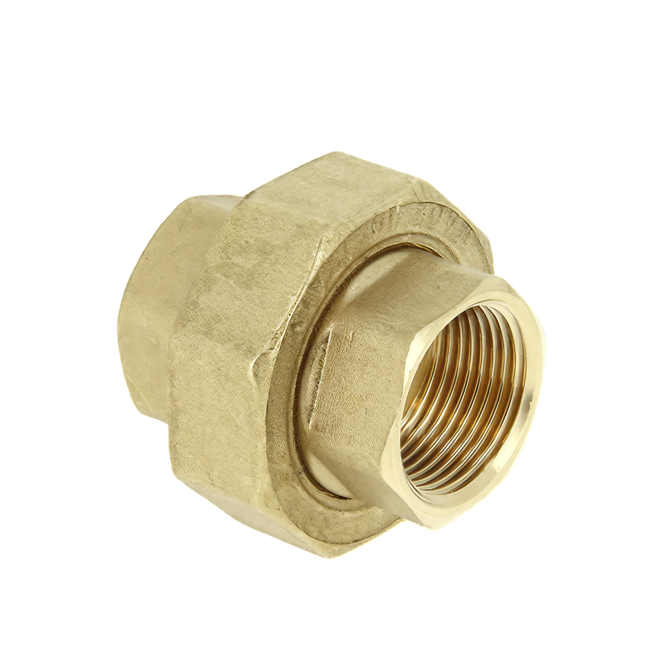 BONFIX 70294 3-del. rechte koppeling 1 1/4"bi. x 1 1/4"bi.