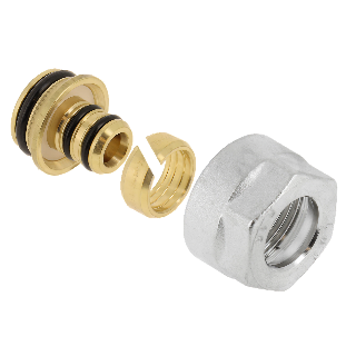BONFIX TP 99 Adaptor tbv Alu-pers 16x2,0 eurokonus