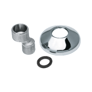 BONFIX 80030 S-koppeling 3/8"x 3/4" + rozet + ring