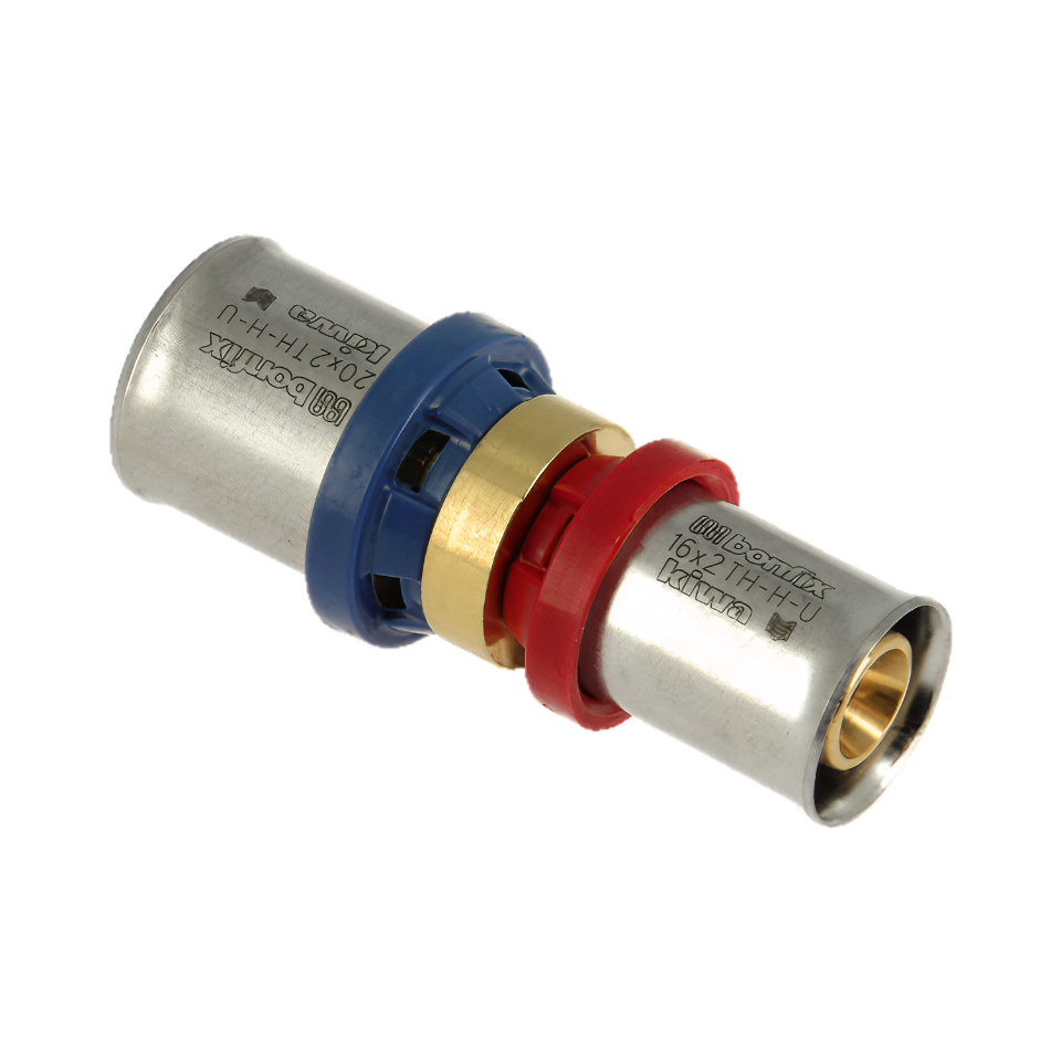 BONFIX Alu-pers 2000455 Rechte verloopkoppeling 26 x 20 mm
