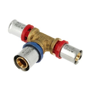 BONFIX Alu-pers 2000889 Verloop T-stuk 32 x 26 x 26 mm