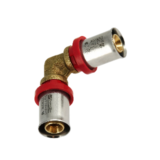 BONFIX Alu-pers 2000930 Knie 32 x 32 mm