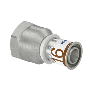 Uponor S-Press Plus pers schroefbus 16mm x 1/2"bi