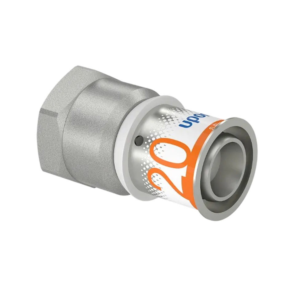 Uponor S-Press Plus pers schroefbus 20mm x 1/2"bi