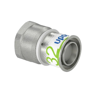 Uponor S-Press Plus pers schroefbus 32mm x 1"bi
