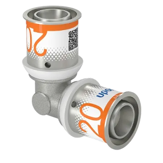 Uponor S-Press Plus pers knie 90° 20x20mm