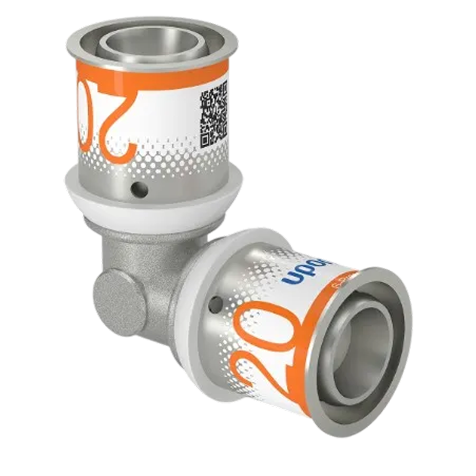 Uponor S-Press Plus pers knie 90° 20x20mm