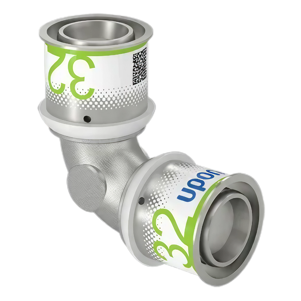 Uponor S-Press Plus pers bocht 90° 32x32mm
