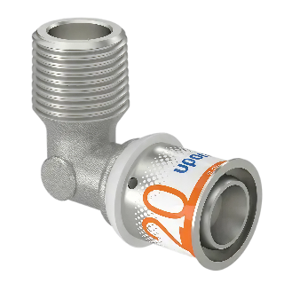 Uponor S-Press Plus pers knie 90° bu.dr. 20mm x 1/2"