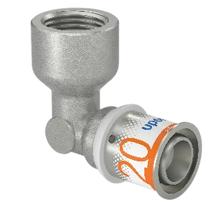 Uponor S-Press Plus pers knie 90° bi.dr. 20mm x 1/2"