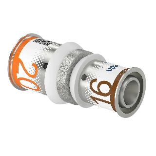 Uponor S-Press Plus pers koppeling verlopend 20 x 16mm