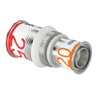 Uponor S-Press Plus pers koppeling verlopend 25 x 20mm