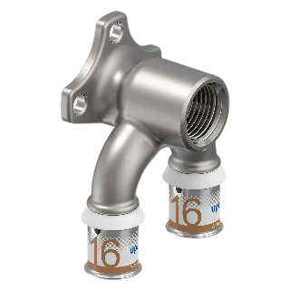 Uponor S-Press Plus Aqua pers U-muurplaat 16x1/2"bix16mm