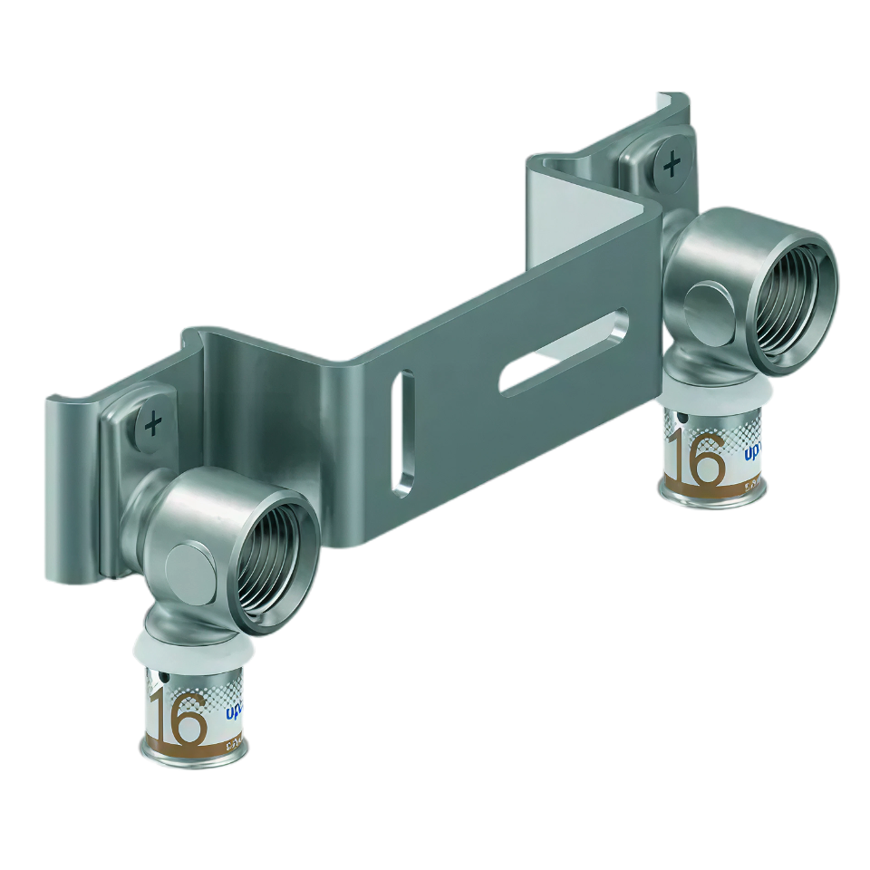 Uponor S-Press Plus Aqua geminibeugel 16mm x 1/2" bi.dr. 150mm