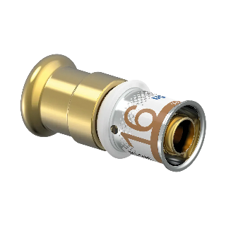 Uponor S-Press overgangskoppeling 25 x 22 M-Press
