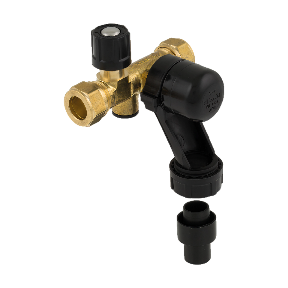 Pentec Duco inlaatcombinatie 22 knel - 8 bar