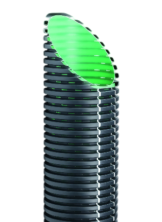 MW Aquaperf IT PE-HD, DN250, 293,5 x 247,5mm, gr/zw, L=6m
