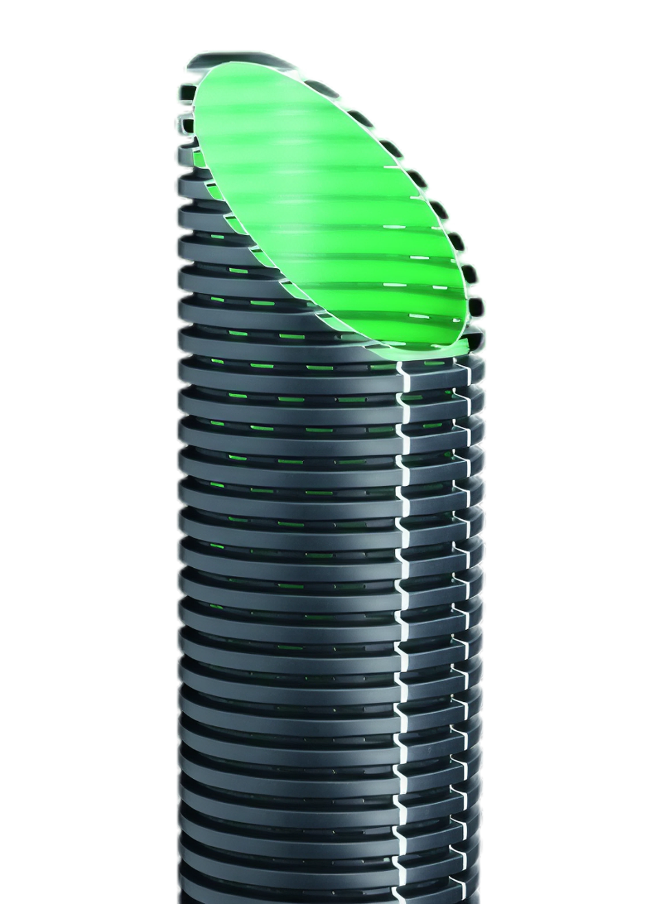 MW Aquaperf IT PE-HD, DN250, 293,5 x 247,5mm, gr/zw, L=6m
