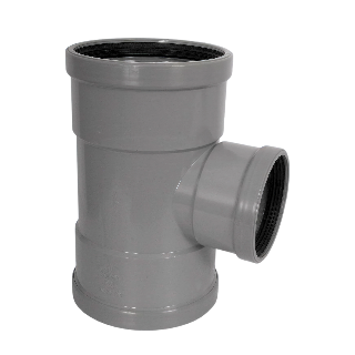 Wavin PVC M-T-st 88° GR 200x125 SN4 3M