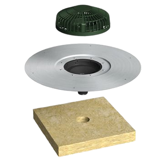 Dyka Vacurain Alu Trechter 75 PVC NW