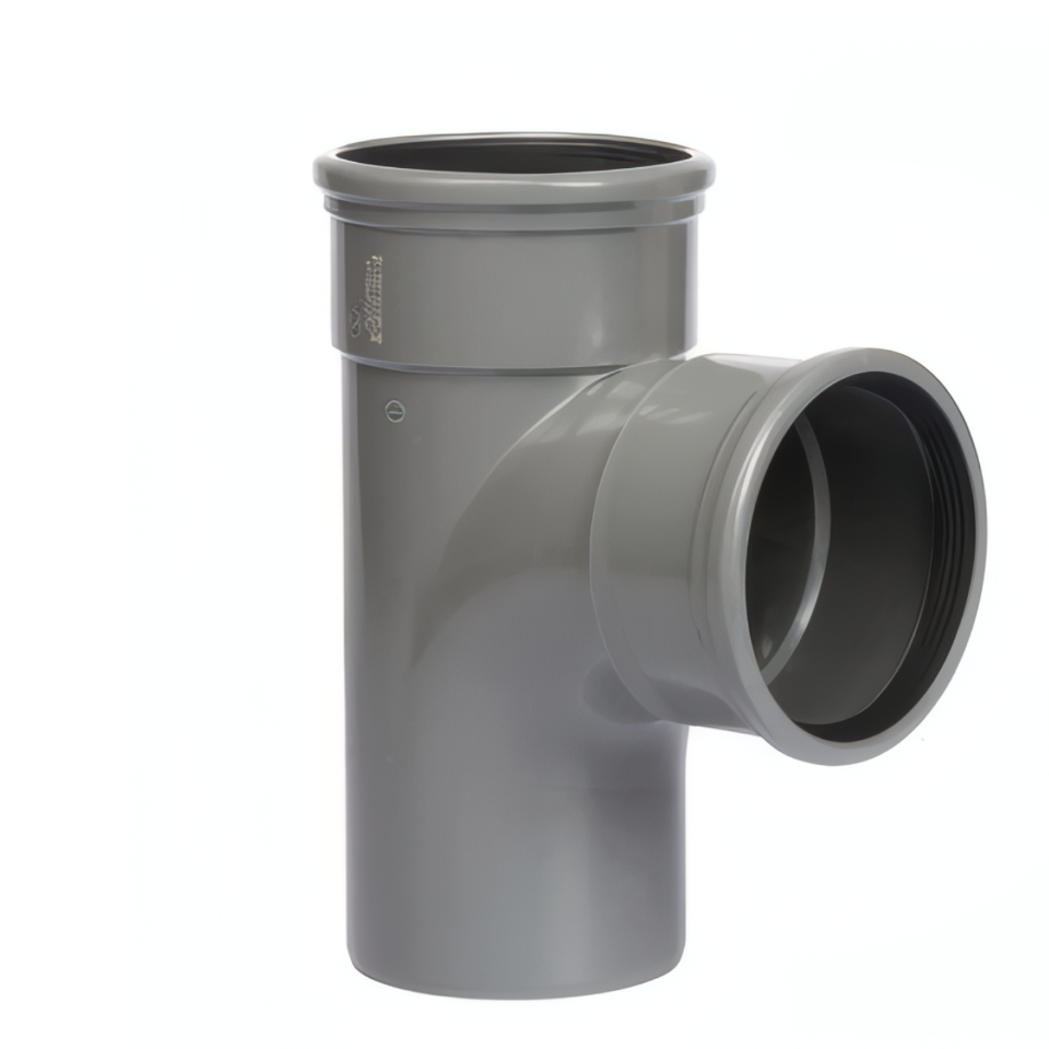 PVC T-stuk 90° 110 SN8 2M/S