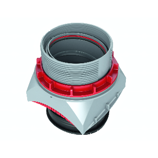 Unitec trekvaste inlaat 300-1000 mm, 160 mm manchet