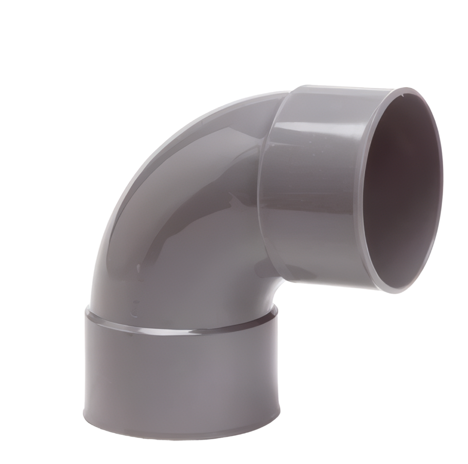 Pipelife lijm bocht 90gr 50mm mof-mof