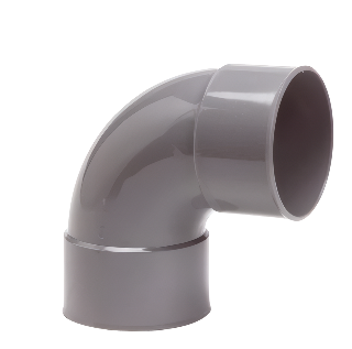 Pipelife lijm bocht 90gr 160mm m/m komo