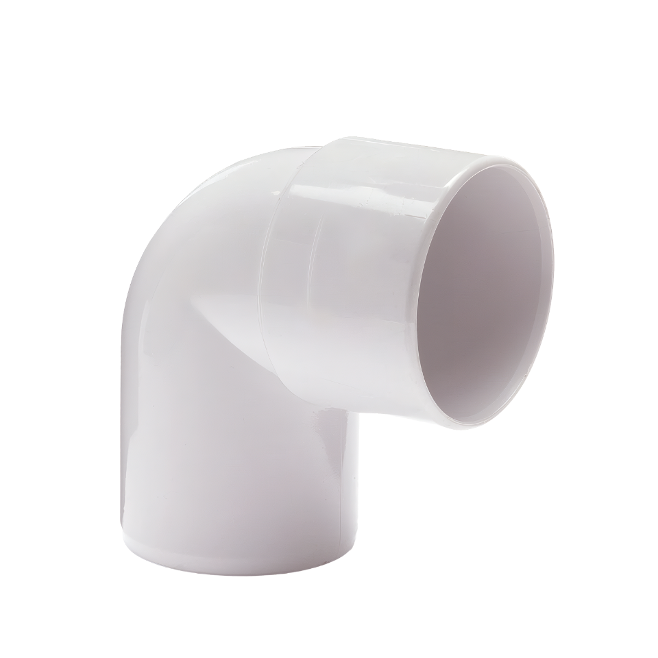 Pipelife lijm bocht 90gr 40mm mof-spie wit