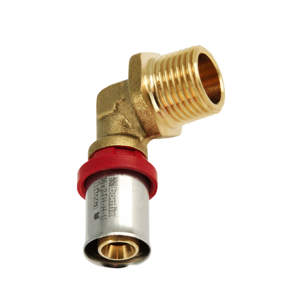 BONFIX Alu-pers kniekoppeling 2" bu.dr. x 63 mm