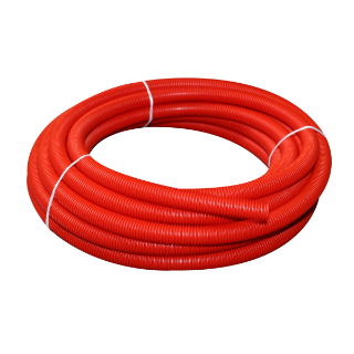 BONFIX Alu-pers rode mantel los voor systeembuis 16 mm 10 m