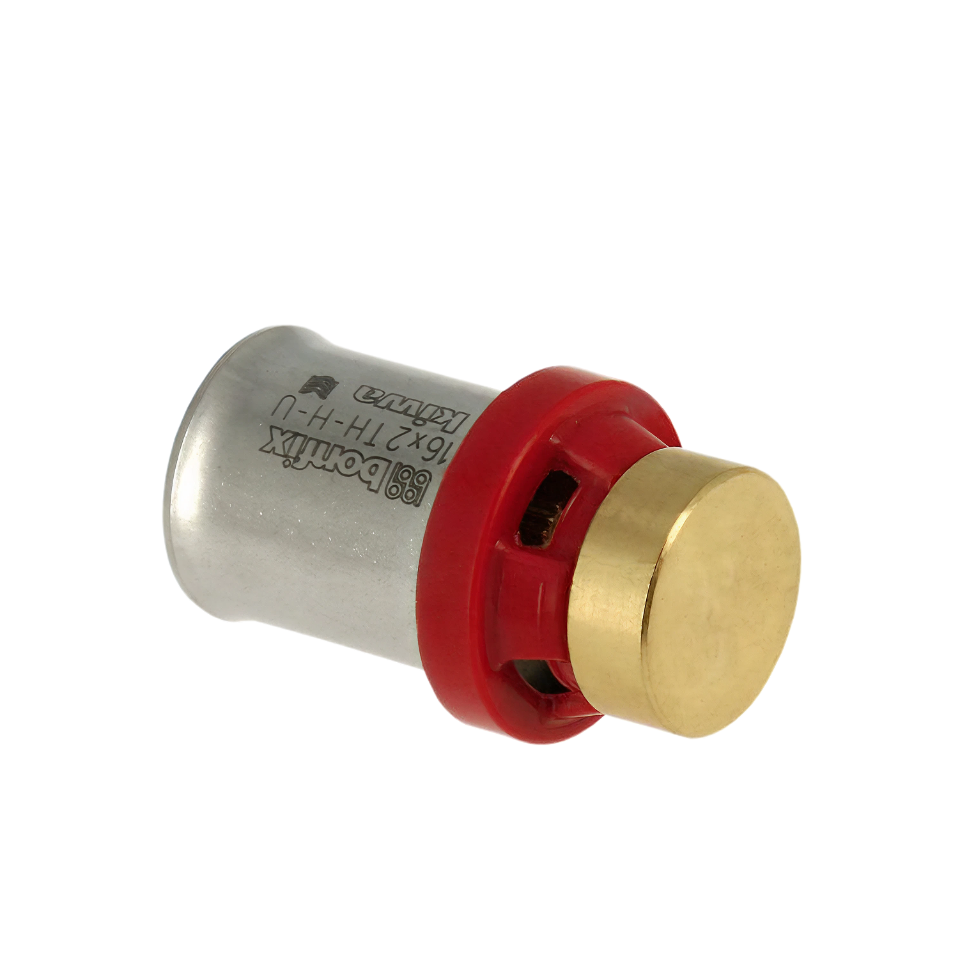 BONFIX Alu-pers eindkoppeling 25 mm