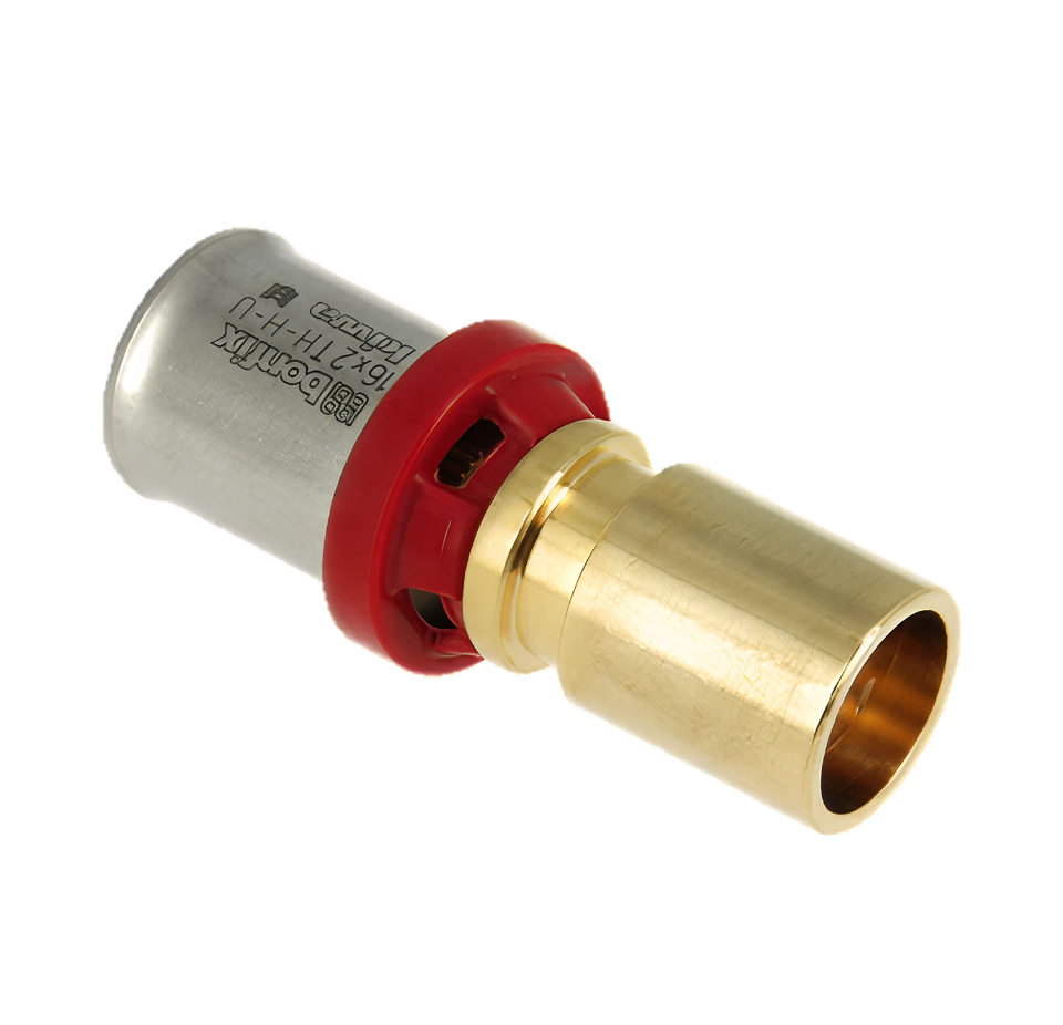 BONFIX Alu-pers insteekverloopkoppeling 25 x Ø22 mm