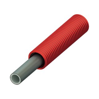 TECEflex PE-Xc verwarmingsbuis in mantelbuis, rood, 20