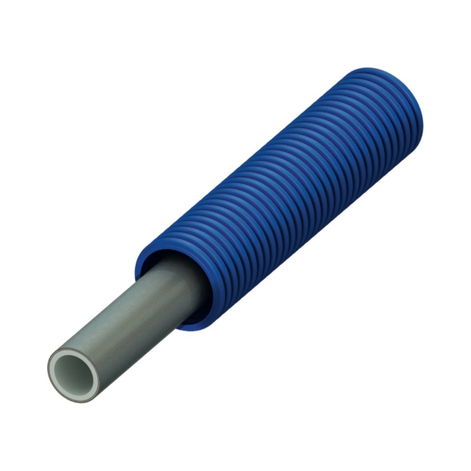 TECEflex PE-Xc verwarmingsbuis in mantelbuis, blauw,  20
