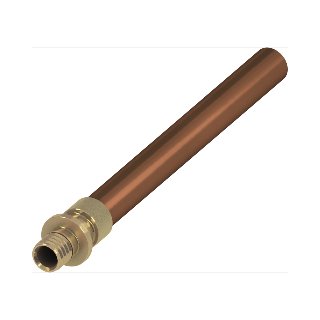 TECEflex overgangsstuk 16 x 15mm koperbuis naar TECEflex